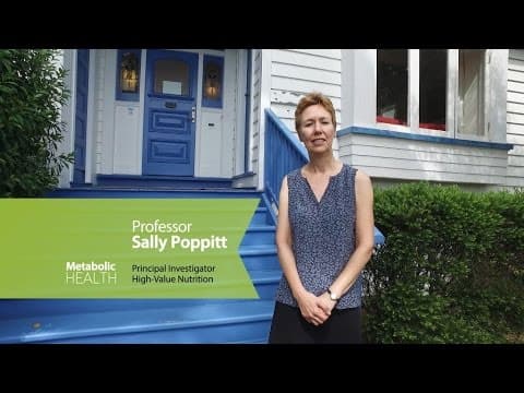 Professor Sally Poppitt from the Faculty of Science